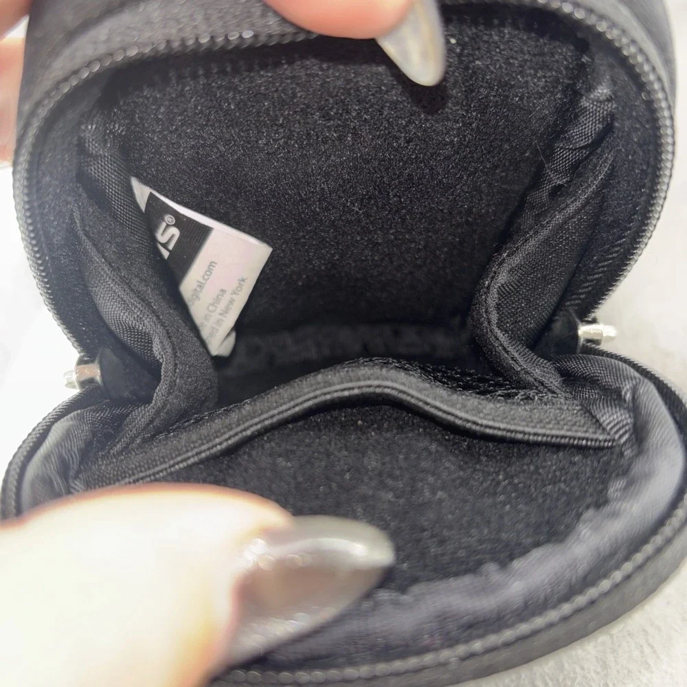 Targus Digital Camera‎ Accessory Case Black Nylon Compact Belt Loop Pockets EUC